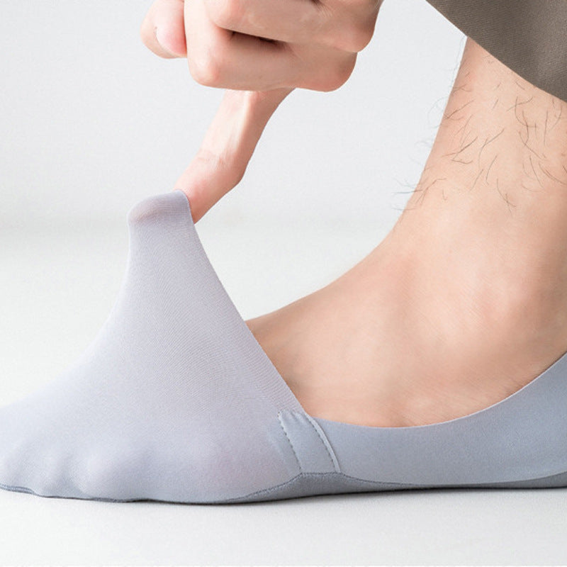 Calze in seta ghiacciata: Comfort antiscivolo per i tuoi piedi