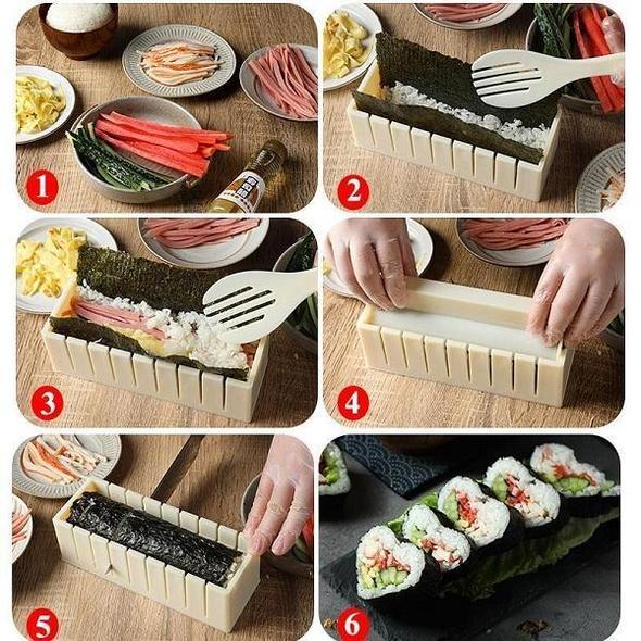 寿司キット:自宅で簡単に寿司を作る